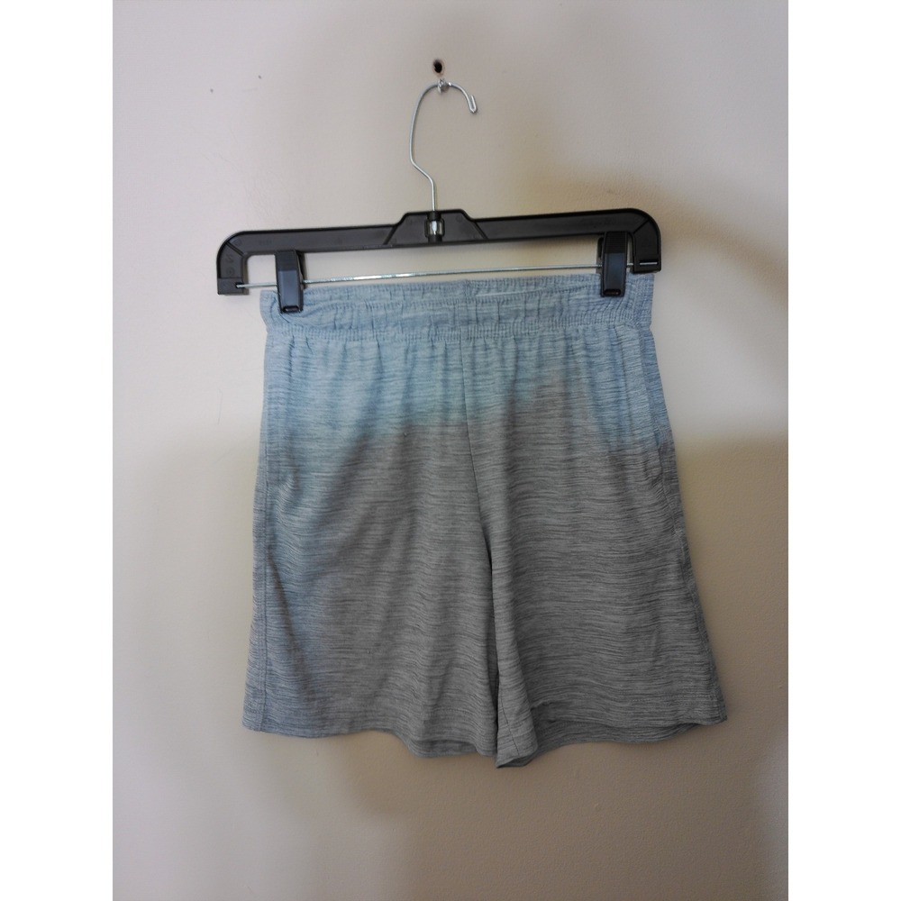 Old Navy Active Shorts Youth M 8 Gray Breathe On Space Dye Athletic Gym